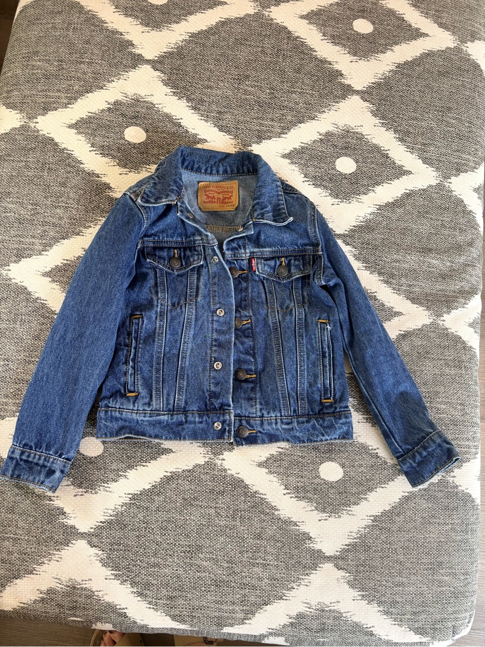 Levi's Kids Medium Blue Denim Trucker Jacket